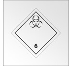 Panneau de transport adr 6 - Matières infectieuses - Norme ADR