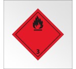 Plaque ADR 3 – Liquides inflammables – Signalétique transport