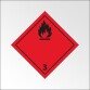Plaque ADR 3 – Liquides inflammables – Signalétique transport  - 150 x 150 mm - Plaque magnétique