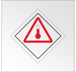 Panneau de signalisation - Transport matières chaudes ADR