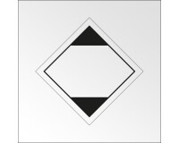 Signalisation de transport normalisée ADR - Quantité limitée LQ11  - 150 x 150 mm - Plaque magnétique