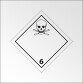 Plaque de Transport ADR 6.1 - Matières Toxiques Danger de mort