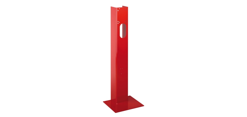 Support - Robinet d'incendie armé (RIA) - 1256 mm - Acier