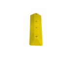 Séparateur de voies - Usage polyvalent - 600 x 150 x 70 mm  - Noir