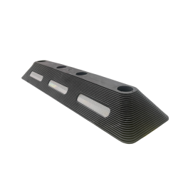 Séparateur de voies - Usage polyvalent - 600 x 150 x 70 mm  - Noir