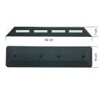 Séparateur de voies - Usage polyvalent - 600 x 150 x 70 mm  - Jaune