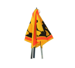 Tripode pliable - Signalisation chantier - Acier/Plastique