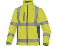 Veste sécurité - Manche amovible, haute visibilité - Softshell