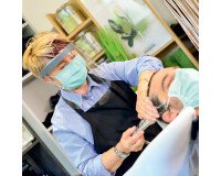 Visière réglable - Protection antireflets - Plastique - 5 ex