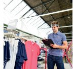 Visière réglable - Protection antireflets - Plastique - 5 ex