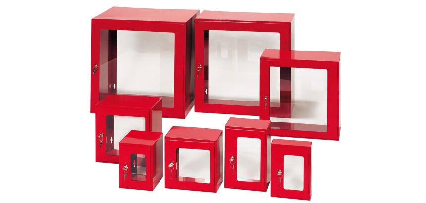 Vitre de remplacement pour boîte à clé de secours