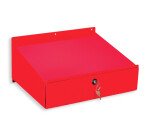 Écritoire pour documents de chaufferie en acier - 400x200x300 mm