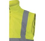 Blouson de sécurité 2 en 1 - Haute Visibilité - Polyester Oxford  - Jaune - M