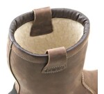 Bottes sécurité fourrées - BERGEN - anti-perforation - Cuir  - 38