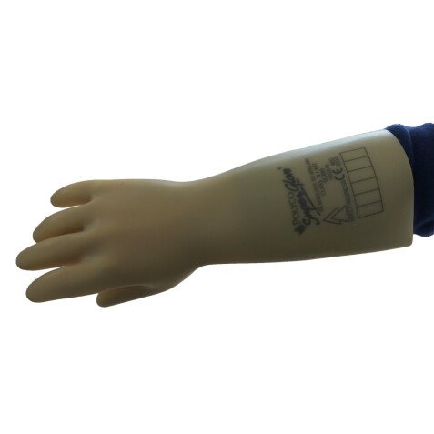 Gants de protection électrique Latex - EN 60903 -Classes 0 1 et 3  - Taille 8 - 0