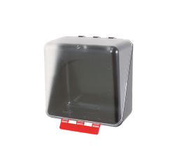 Boîte de rangement EPI - Boite transparente neutre - ABS  - Mini