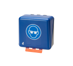 Boîte de rangement EPI pour lunettes – ABS bleu – Sécurité pro  - Midi