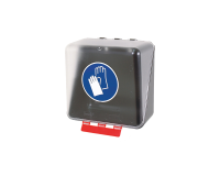 Boîte de rangement EPI - EPIBoite transparente pour gants de protection  - Mini