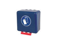 Boîte de rangement EPI - EPIBoite bleue pour Gants de Protection - ABS  - Mini