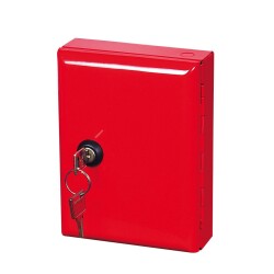 Boîte de secours - Sans vitre - 160 x 120 x 45 mm - Acier