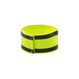 Brassard de sécurité élastique jaune réfléchissant haute visibilité