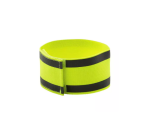 Brassard jaune rétroréfléchissant haute visibilité velcro