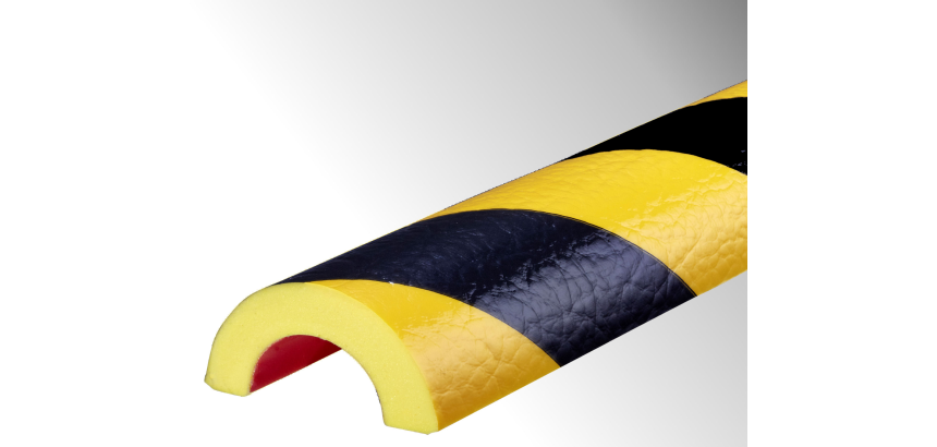 Butoir en arc - Protège tuyaux flexible en mousse polyuréthane - L 1 m