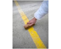 Brosse Acier pour préparation des sols - Fils Ronds Très Résistants