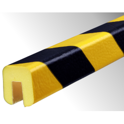 Butoir de protection en U flexible - Longueur 1 m - Mousse PU