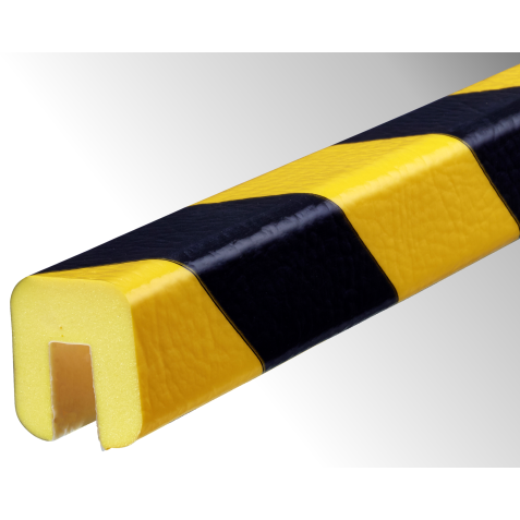 Butoir de protection en U flexible - Longueur 1 m - Mousse PU