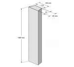 Butoir de protection - Chocs adhésif mousse EVA 100x15x8 cm