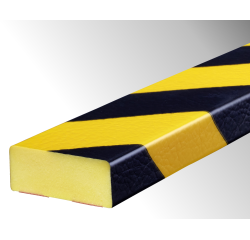 Butoir de protection plat adhésif – Profil D - Mousse polyuréthane