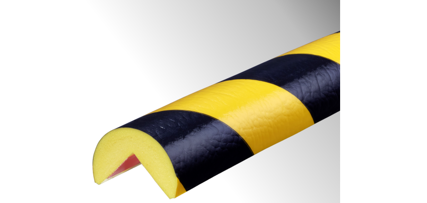 Butoir de protection d'angle flexible - Mousse polyuréthane