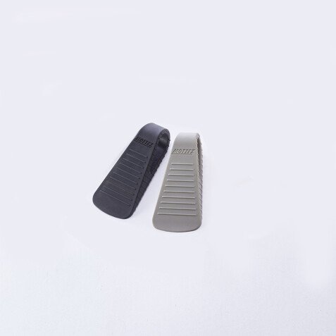 Bloque Porte et fenêtre SEBS robuste - Butée multifonctions   - Gris