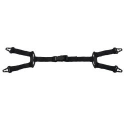 Casque de protection - Jugulaire 4 points pour casque ABS