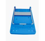 Chariot manutention pliable - 720 x 490 x 825 mm Acier Polypropylène