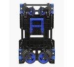 Chariot manutention pliable - Alu et Polypropylène - Charge 137kg