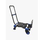 Chariot manutention pliable - Alu et Polypropylène - Charge 137kg