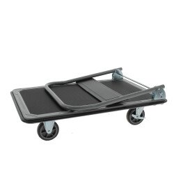 Chariot pliable - Acier & Polypropylène - 740x480x840mm