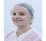 Charlotte Hygiénique - Bouffante Polypropylène - 100 unités