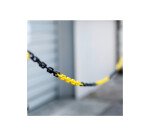 Chaîne de signalisation poteaux - Polyéthylène haute densité - 5m  - Rouge/Blanc