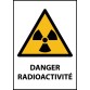 Panneau danger - Danger Radioactivité - W003 - ISO EN 7010