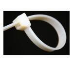 Colliers de serrage Haute Température - Polyamide - Lot de 100 ex  - 2 - - Noir