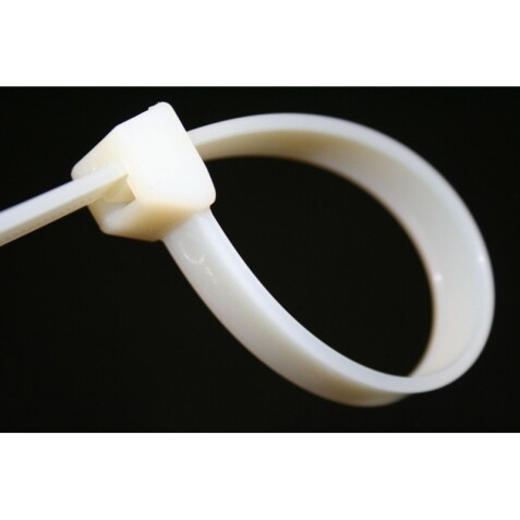 Colliers de serrage Haute Température - Polyamide - Lot de 100 ex  - 4 - - Naturel