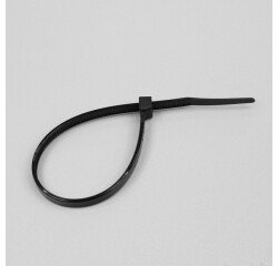 Colliers de serrage Haute Température - Polyamide - Lot de 100 ex  - 4 - - Noir