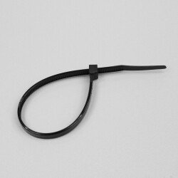 Colliers de serrage Haute Température - Polyamide - Lot de 100 ex  - 3 - - Noir