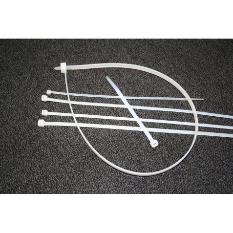 Colliers de serrage résistants - Polyamide Naturel - Lot de 100ex  - 3 -