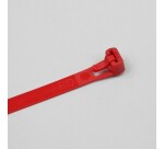 Colliers de serrage réutilisables - Largeur 4,8 mm - Polyamide 6.6  - 4 - - Noir