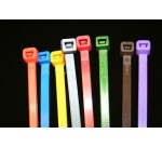 Colliers de serrage - Nylon 3,5 mm de Large - Lot de 100 ex  - 3 - - Vert