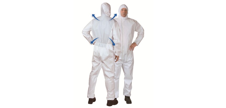 Combinaison de protection - Catégorie III, dos aéré, type 5/6  - M